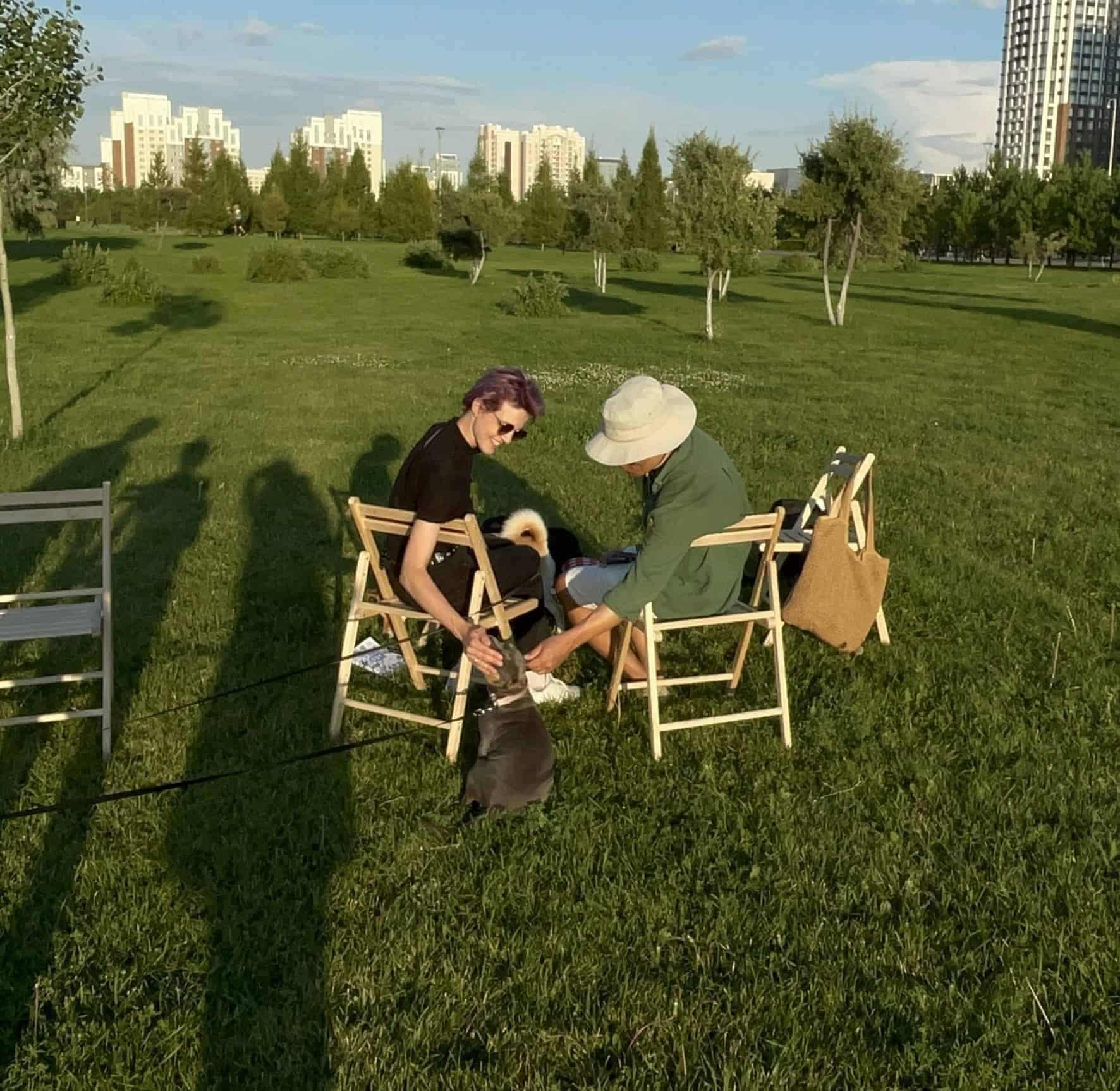 Фотография с нытинга в Астане